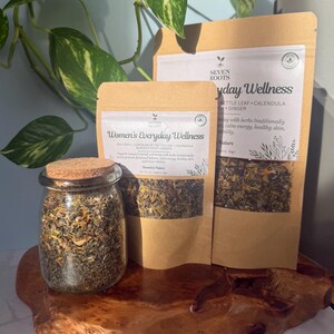 Women's Wellness Herbal Tea Blend | Stress & Hormone Support | Women's Health image 3