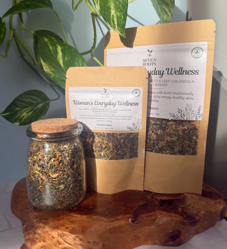 Women's Wellness Herbal Tea Blend | Stress & Hormone Support | Women's Health image 3