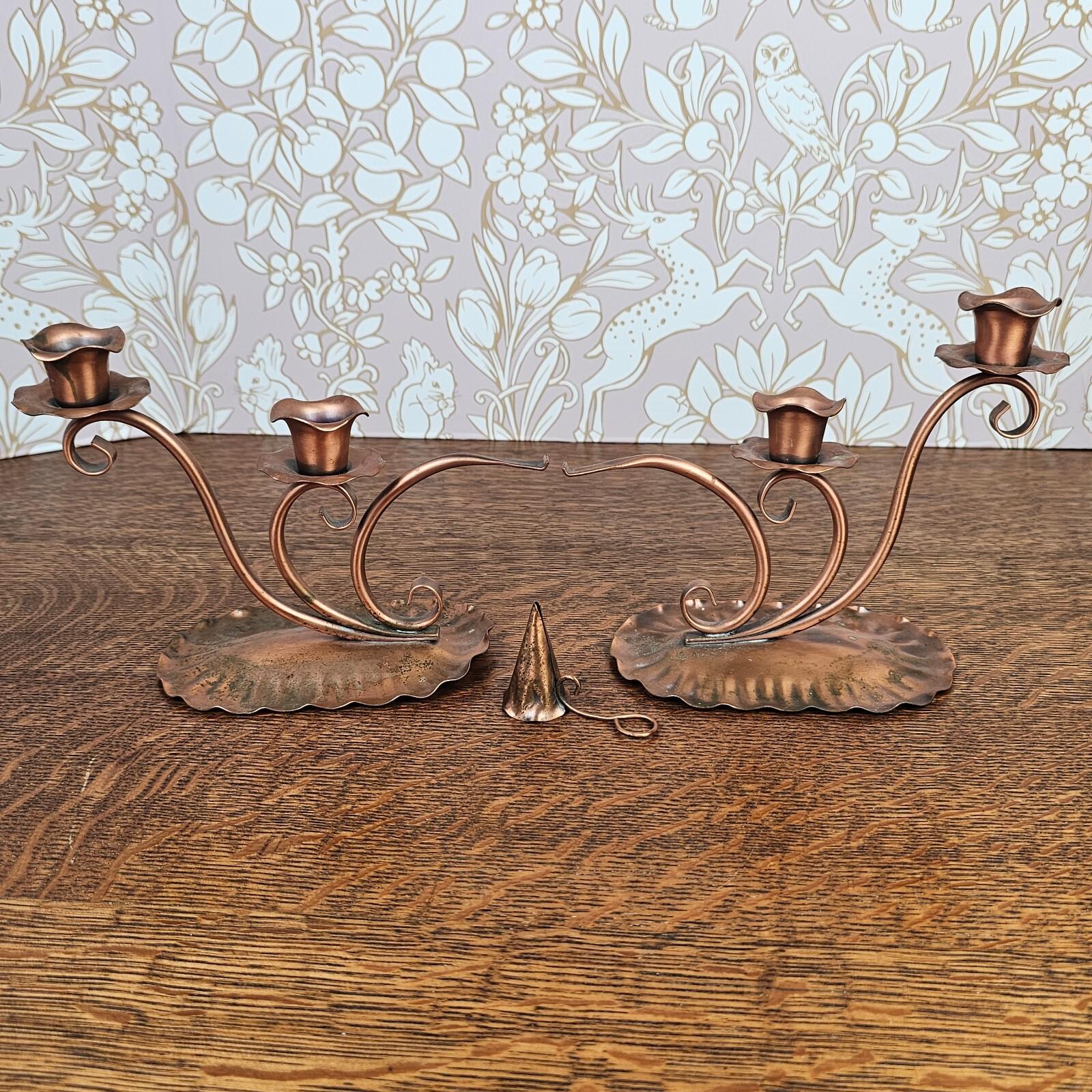Gregorian Copper Candle Holder - Etsy