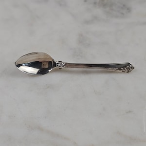 Heirloom Sterling Damask Rose Spoon - Etsy