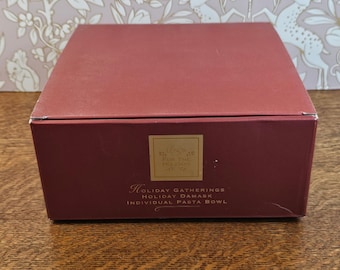 Lenox Holiday Gatherings Damask Pasta Bowls Set of 4 9in Louise Le Luyer