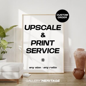 Servicio de impresión y alta gama - Fotografía personalizada de alta gama