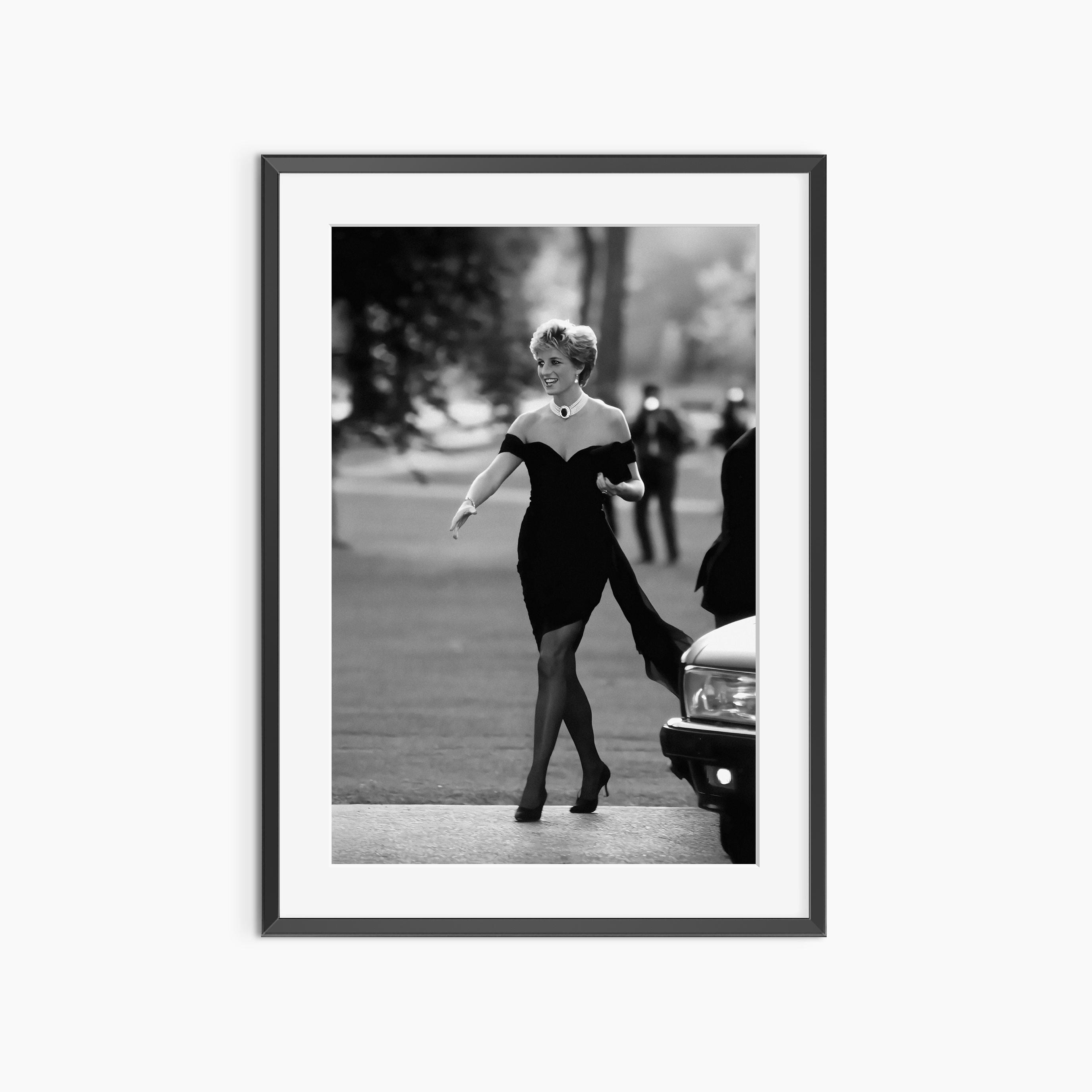 open lace back dress Princess Diana Inspired Little Black Revenge Dress  LausenCrafts
