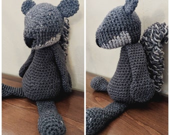 Sammy the Squirrel - Crochet Squirrel Stuffed Animal