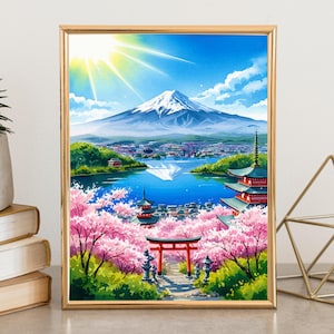 Japan Travel Print Wall Art Japan Wall Hanging Home Décor Japan Gift Art Lovers Tokyo Art Lover Gift Japan Print Asian Wall Art Décor