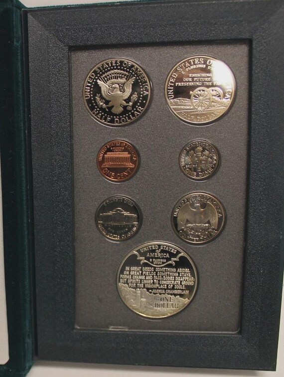 1995年 プレステージ米国造幣局 シルバー プルーフ セット (OGP