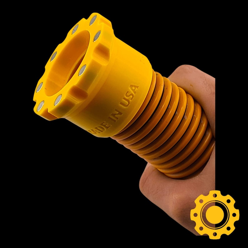 Adaptador magnético de conexión rápida de 1-1/4" / 32 mm para manguera de limpieza de automóviles Ridgid (hembra) imagen 1