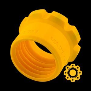 Adaptador magnético de conexión rápida de 1-1/4" / 32 mm para manguera de limpieza de automóviles Ridgid (hembra) imagen 3