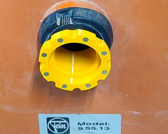 Adaptador magnético universal de 2,5" para manguera de aspiradora industrial/extractor de polvo.