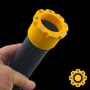 1-7/8" magnetic quick connect adapter for ridgid vacuum hose — female image 1
