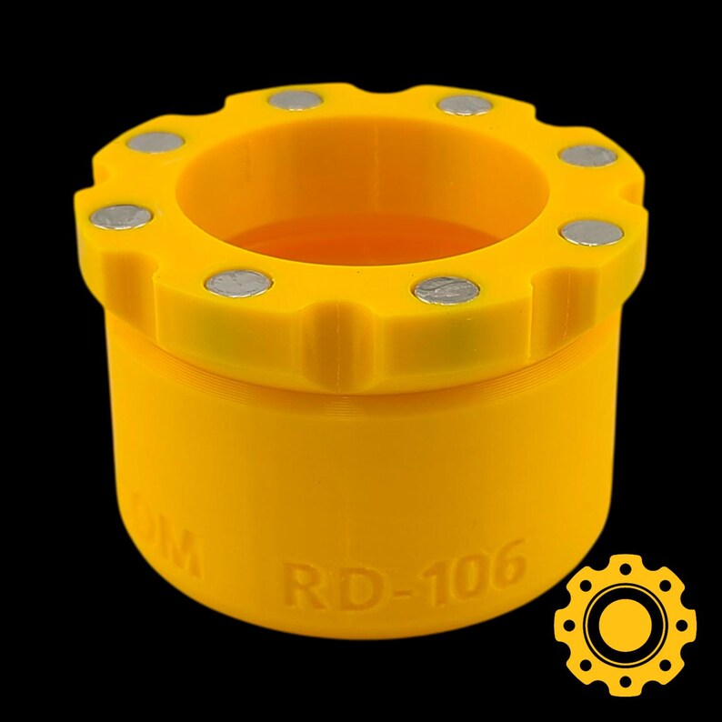 Magnetic quick connect adapter for ridgid 1-7/8 inch hose — female image 2