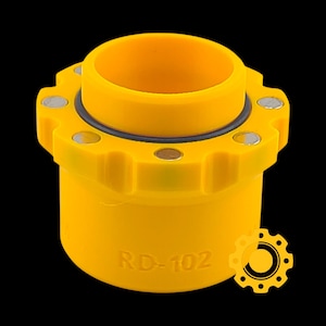 1-1/4" / 32mm magnetic quick connect adapter for ridgid car detailing hose — male image 2