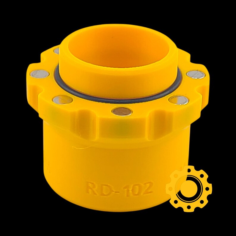 1-1/4" / 32mm magnetic quick connect adapter for ridgid car detailing hose — male image 2