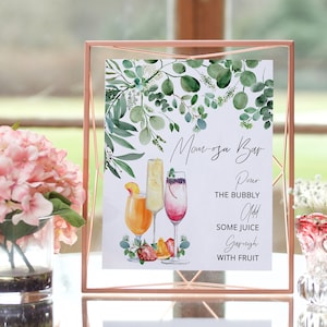 Momosa Bar Sign Download, Printable Mom-osa Sign, Printable Baby Shower Sign, Mimosa Juice Label Tags, Instant Download, Mom osa Bar Brunch
