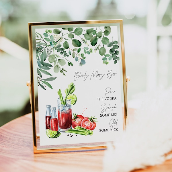 Bloody Mary Bar - Etsy