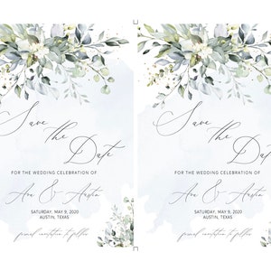 Watercolor Succulent Save the Date Template (Digital Download) image 6