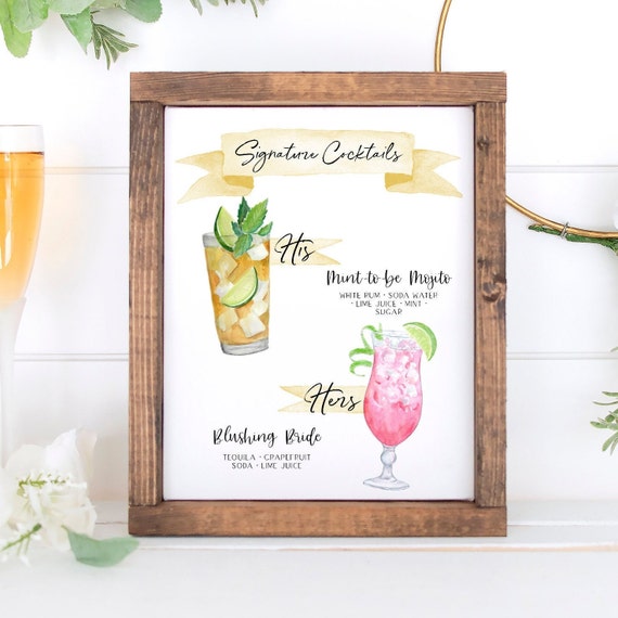 Design Your Own 650 Drink Images Garnishes Included Etsy
