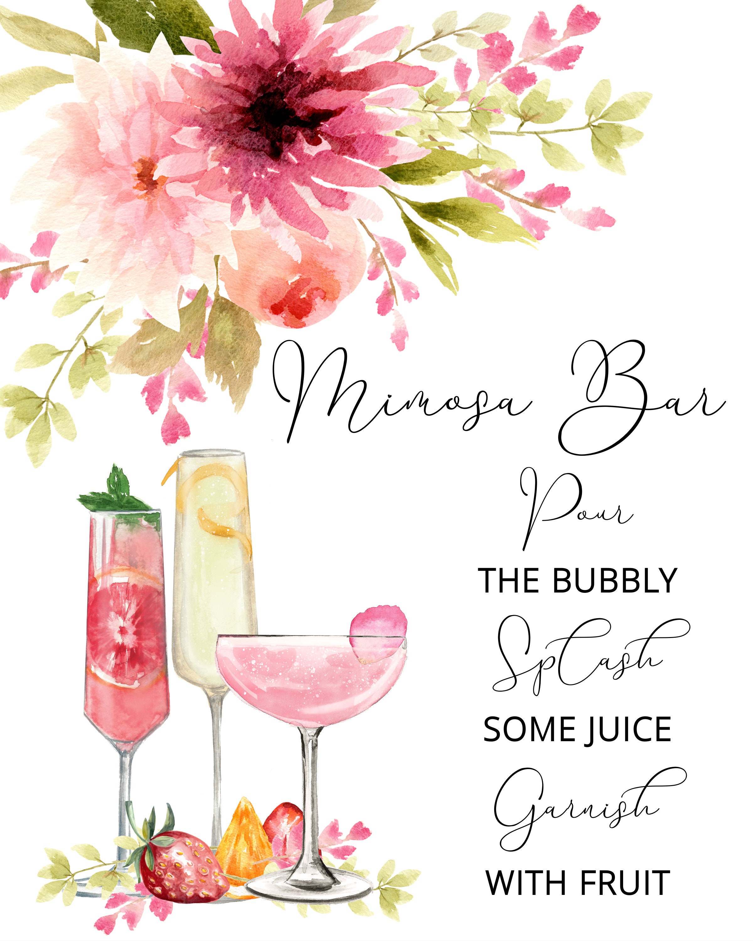Mimosa Bar Sign Download Printable - Il Fullxfull.3046208467 Nekc 