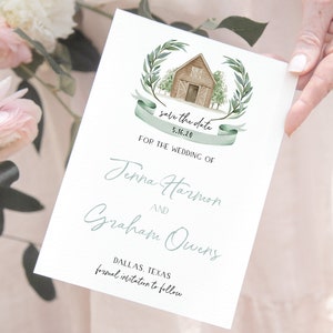 Customized Save the Date Template, Choose Your Venue Design, Rustic Save the Date, Printable DIY Wedding Announcement Instant Download