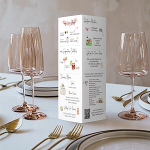 Infographic Trifold Table Number for Wedding Template, Trifold Table ...