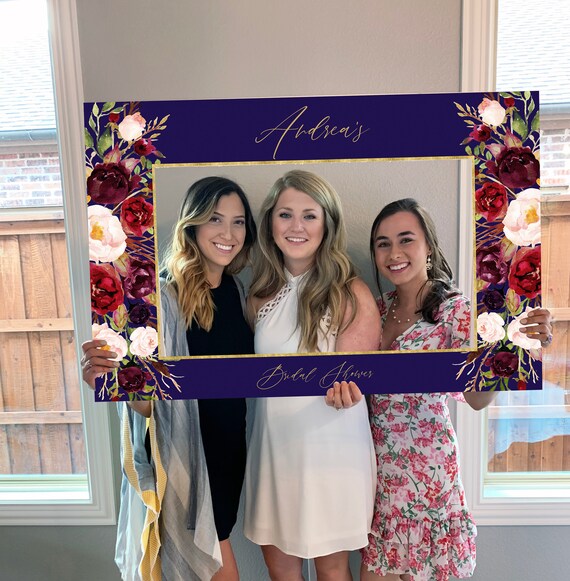 Couples Shower Marsala Blooms Wedding Shower Burgundy Floral His and Hers Shower Welcome DIY Printable Floral Options