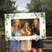 Bridal Shower Photo Prop Frame Printable Template, Greenery Wedding / Hen Party Photo Frame, Succulent Eucalyptus Frame, Social Media Frame