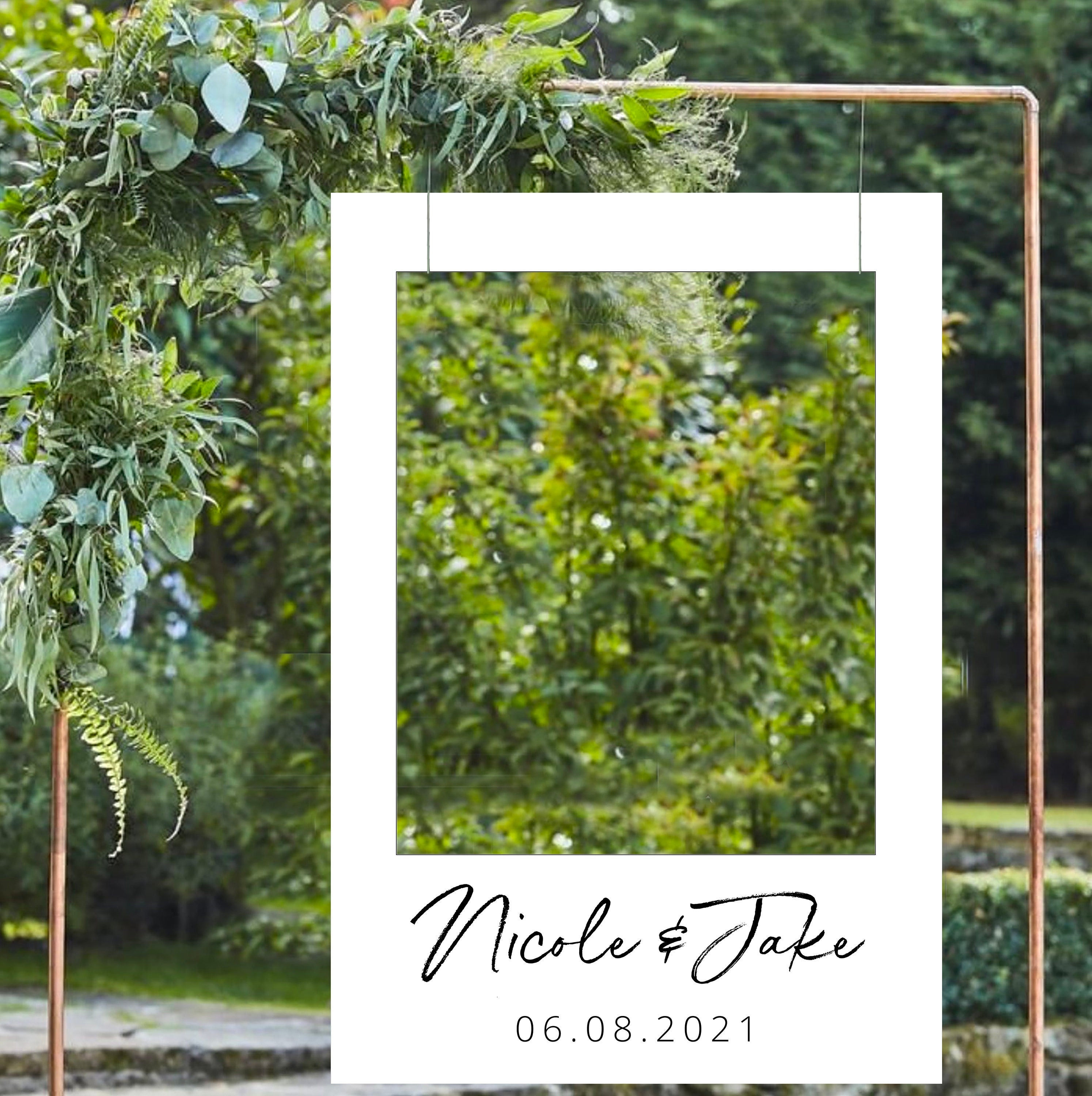 Selfie Photo Prop Frame Printable, White Photo Bridal Shower Photo Booth Frame Template, White Photo Prop Frame, Horizontal Frame Backdrop