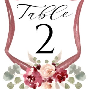 Table Numbers Wine Labels Wedding, Wine Label Table Numbers Printable ...