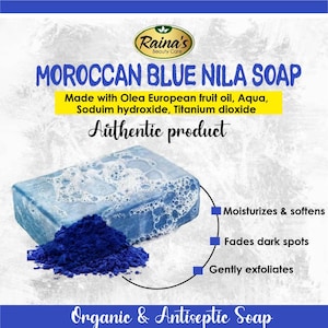 Moroccan Blue Nila Soap