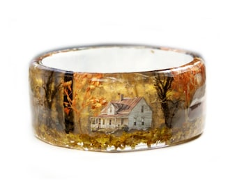 Autumn Cabin in the Forest Bracelet