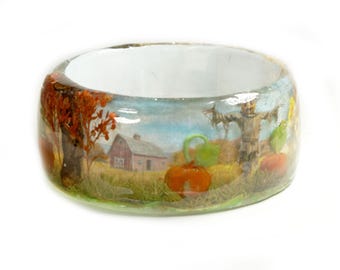 Autumn Pumpkin Patch Bracelet