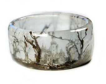 Spooky Castle in the Forest Bracelet