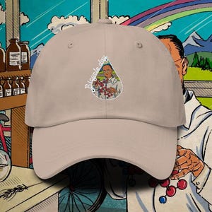 Psychedelic Bicycle Day Hofmann Dad hat