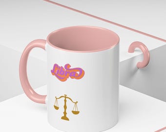 Libra Zodiac Coffee Mug: Astrology Star Sign Ceramic Cup