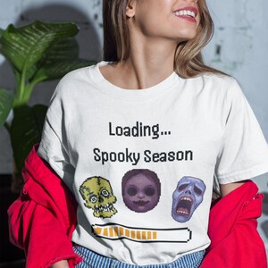 Spooky Season Unisex T-Shirt: Garment-Dyed Halloween Style