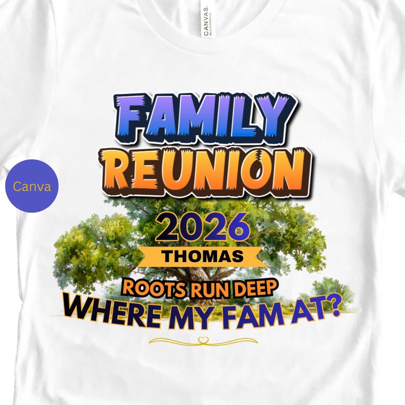 Editable Family Reunion Png | Custom Design Template | Family Gathering ...