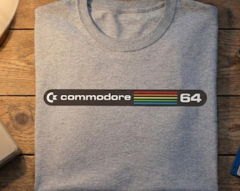 Commodore 64 T-Shirt – Retro C64 Logo Tee