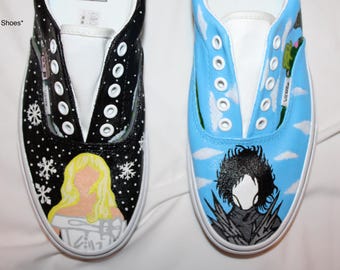 Custom Hand-Painted Vans / Converse