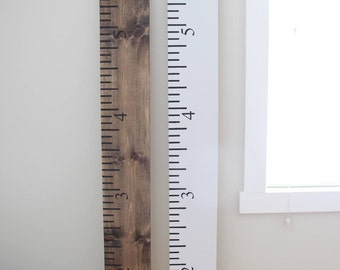 Growth chart ruler