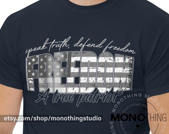 USA Flagge Freiheit T-Shirt: American Pride Vaterländisches T-Shirt