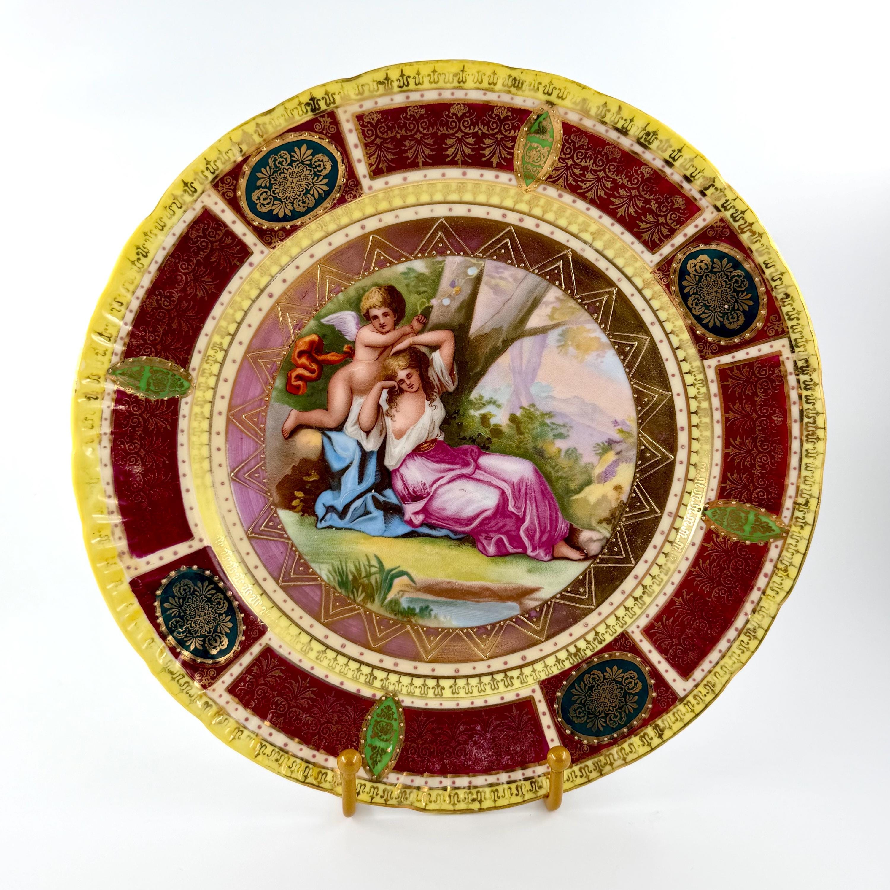 Royal Vienna China Plates - Etsy