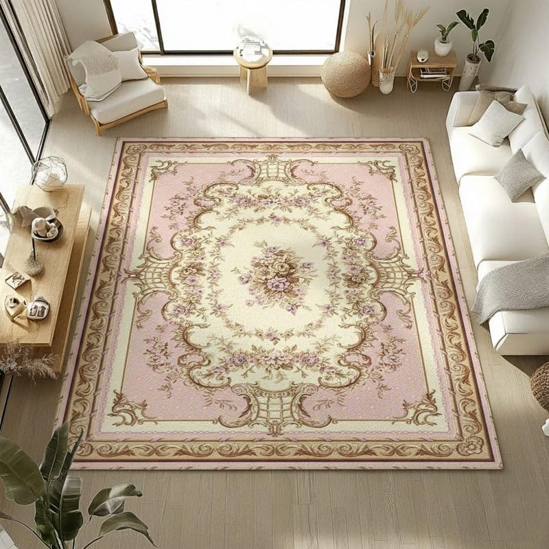 Shabby Chic Rug - Etsy