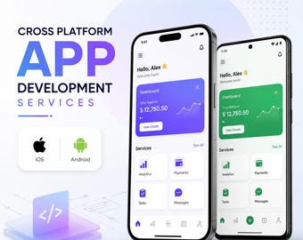 Cross-Platform App Development | Flutter, iOS, Android, React Native, MVP