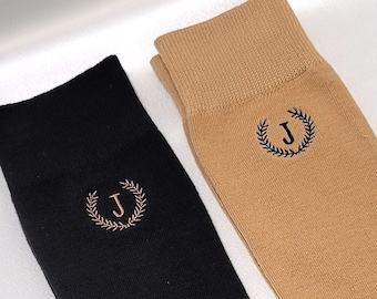 Men's Socks, Men's Dress Socks, Personalized Socks, Groomsmen Socks