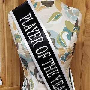 Pageant Sash, Homecoming Sash, Embroidered Sash, Queen Sash