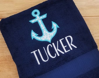 Personalized Bath Towel, Beach Towel, Children Towel, Birthday Gift