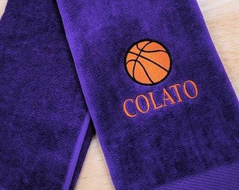 Sport Towel, Basketball Towel, Personalized Towel, Team Sport Towel