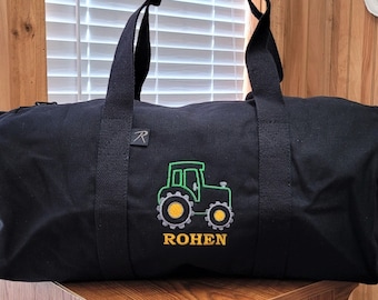 Kid's Duffle Bag, Personalized Duffle, Going to Grandma's, Christmas Gift