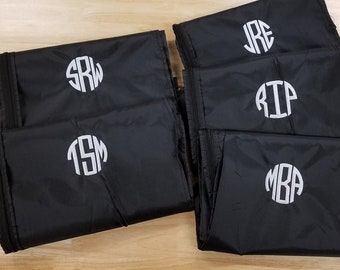 Garment Bag, Set of 6 Personalized Garment Bags, Wedding Gifts