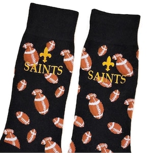 Men's Football Socks, Personalized Novelty Socks, Stocking Stuffer Gift